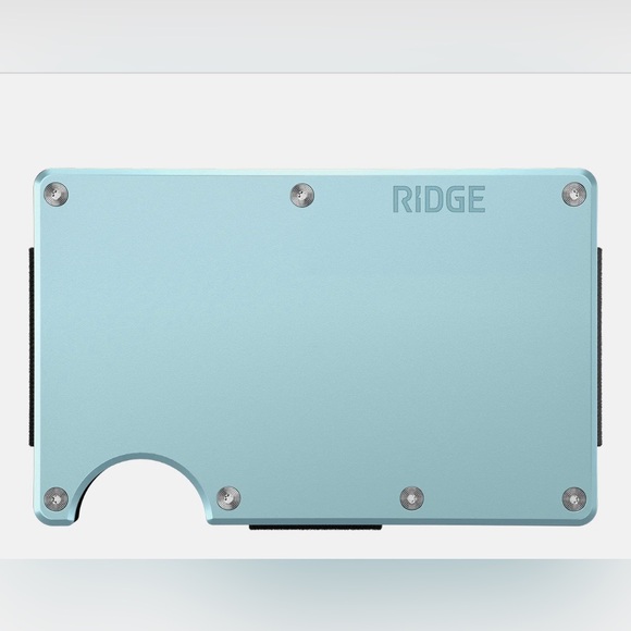 Ridge Wallet- slim RFID Blocking Wallet- Seaglass- new in box - Picture 1 of 8